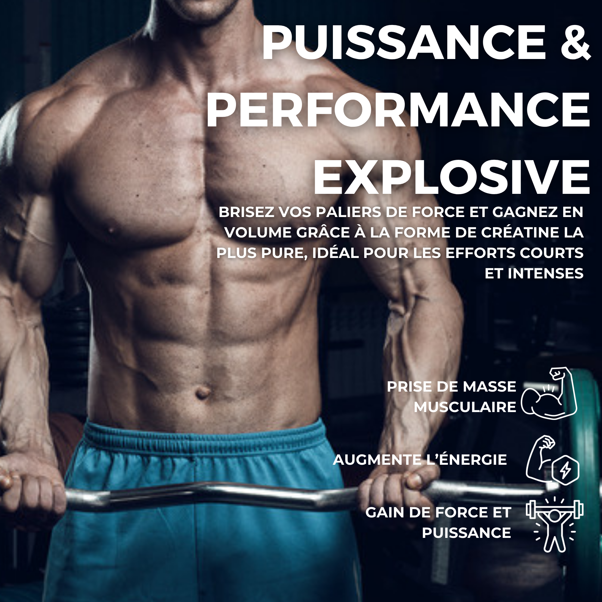 Créatine Ultra Pure Gélules Boosties