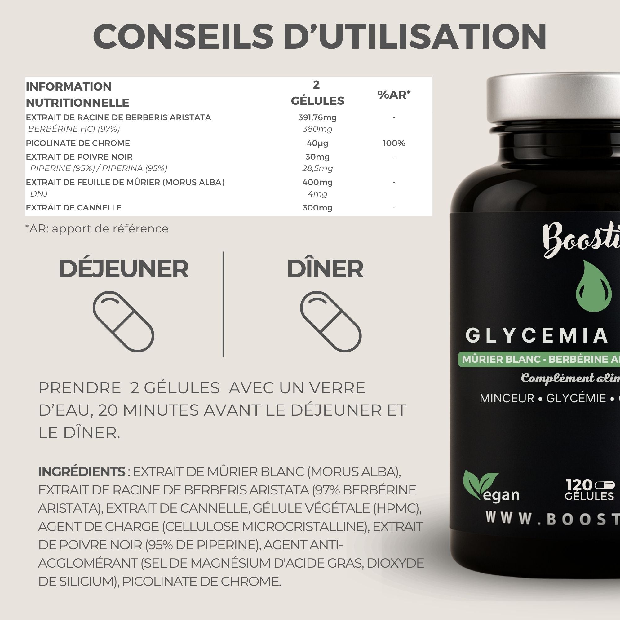Glycemie Boost